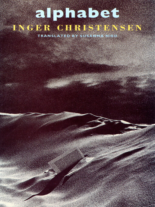 Title details for alphabet by Inger Christensen - Wait list